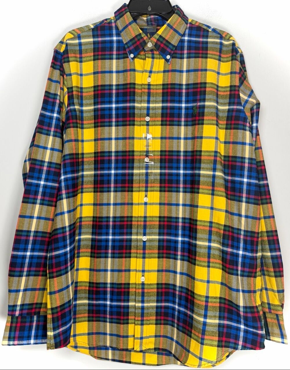Ralph Lauren classic fit performance flannel size large